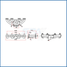 Load image into Gallery viewer, SPA Turbo VW MKIV 2.0 T3 turbo manifold
