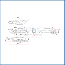 Load image into Gallery viewer, SPA Turbo VW Polo 6N2 / 1.4L / 1.6L / 8V AUD AKK T25 turbo manifold w/ external WG