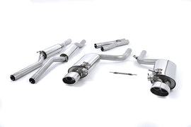 Milltek Sport Resonated and Valved Cat-Back Exhaust - Audi B7 RS4