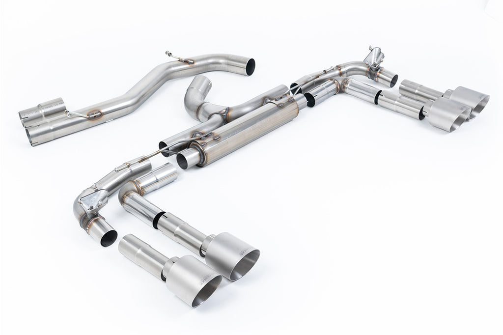 Milltek Sport Non-Resonated Catback Exhaust - Audi 8Y S3 2.0T