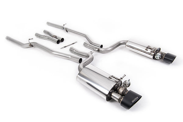 Milltek Sport Non-Resonated and Valved Cat-Back Exhaust - Audi B7 RS4