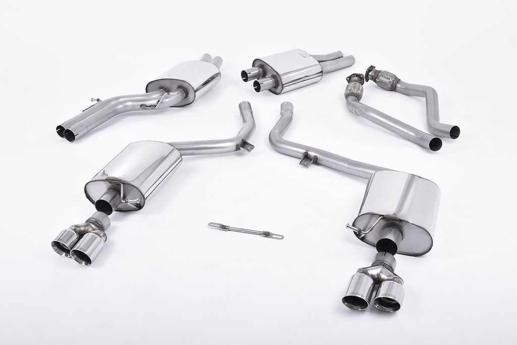 Milltek Sport Audi B8 S4 Resonated Catback Exhaust