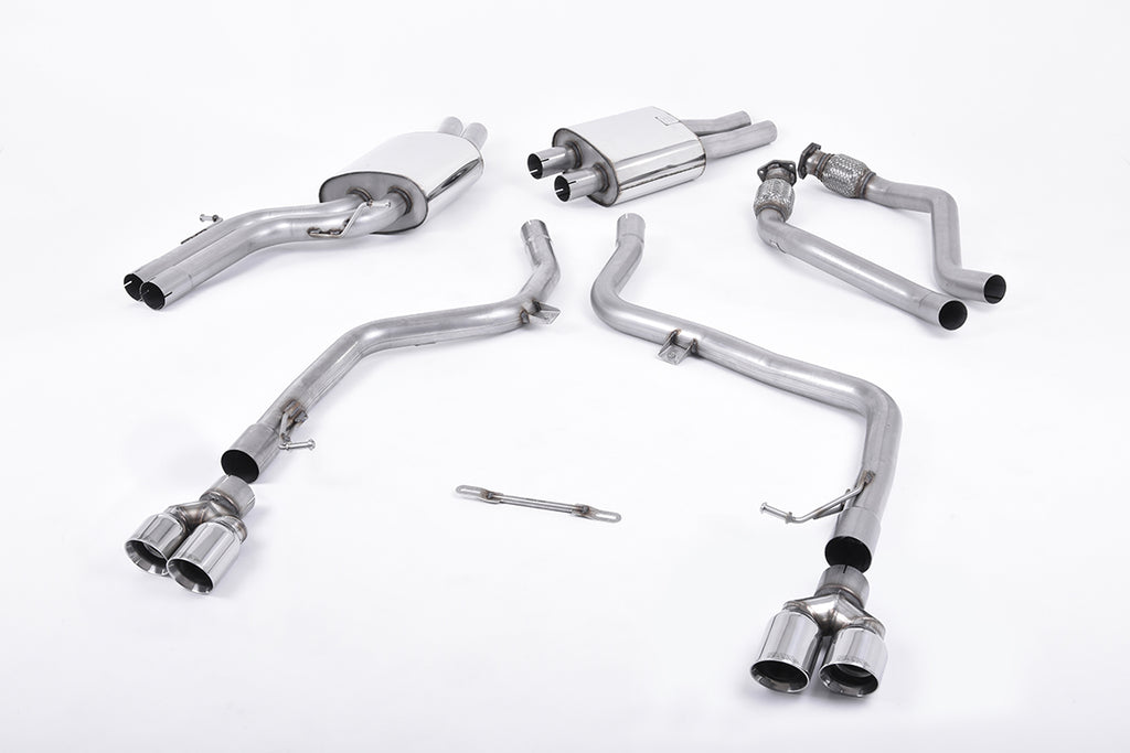 Milltek Sport Audi B8 S5 Coupe/Cabriolet S-Tronic Race Catback Exhaust