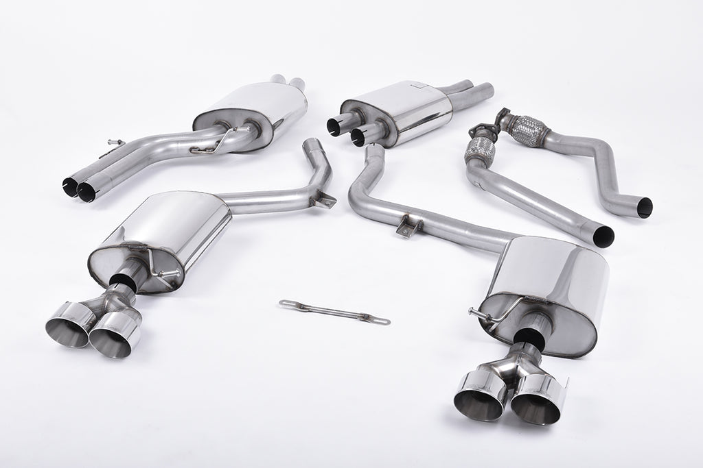 Milltek Sport Audi B8 S5 Sportback Resonated Catback Exhaust