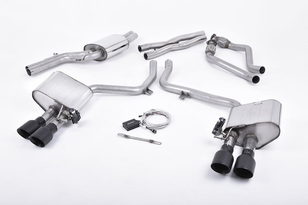 Milltek Sport Audi B8.5 S5 Coupe/Cabriolet S-Tronic Race Catback Exhaust