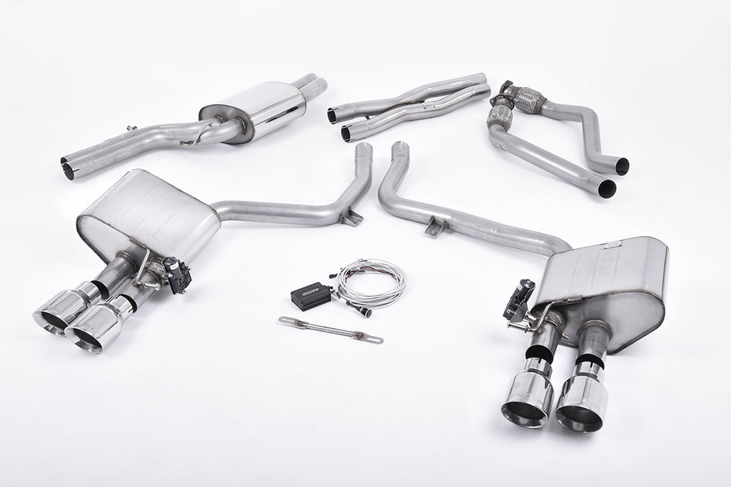 Milltek Sport Audi B8.5 S5 Coupe/Cabriolet S-Tronic Race Catback Exhaust