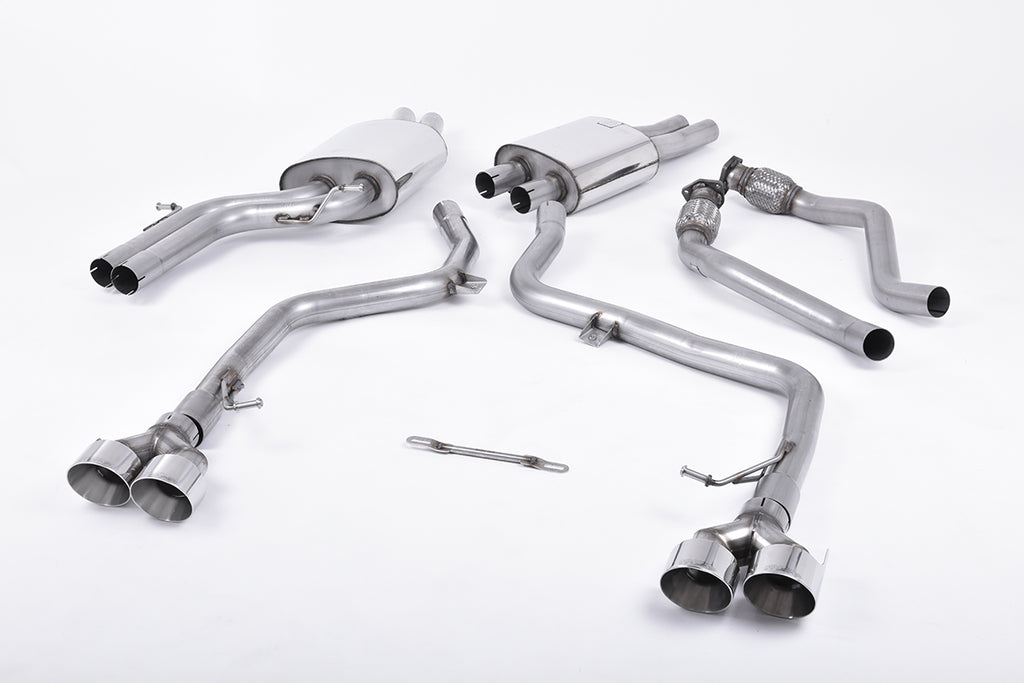 Milltek Sport Audi B8 S5 Sportback Non Resonated Catback Exhaust