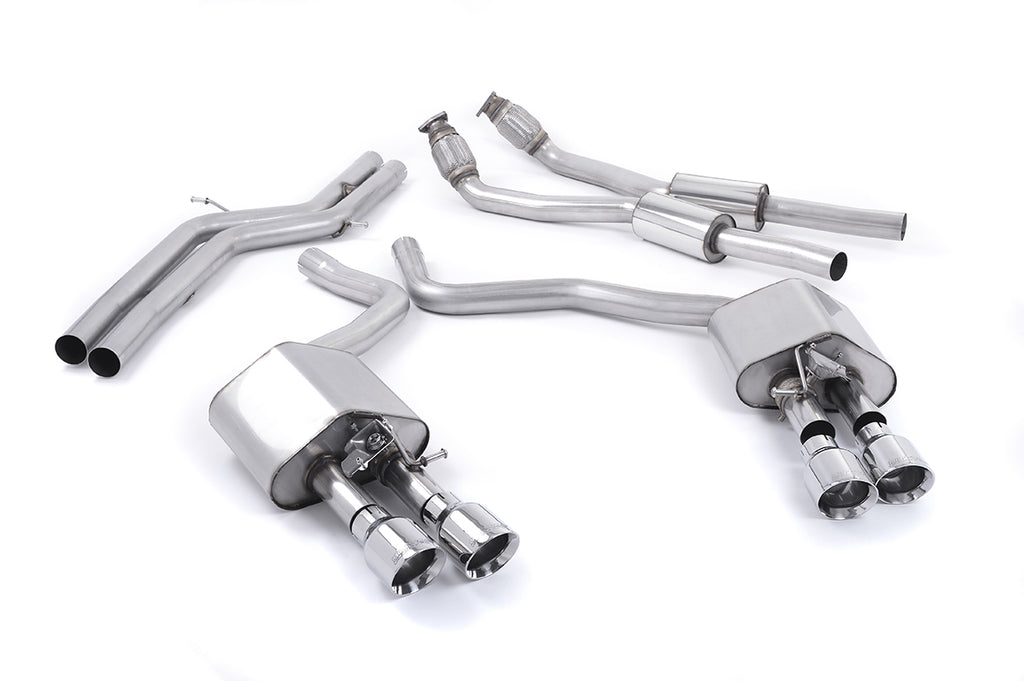 Milltek Sport Audi C7 S6/S7 Valved Non-Resonated Catback Exhaust