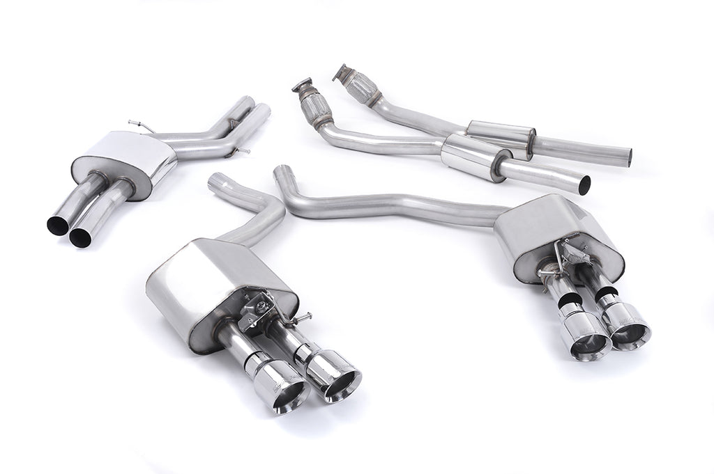 Milltek Sport Audi C7 S6/S7 Valved Resonated Catback Exhaust