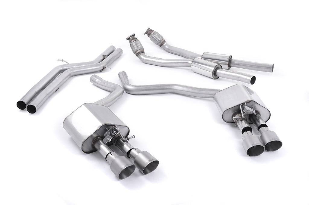 Milltek Sport Audi C7 S6/S7 Valved Non-Resonated Catback Exhaust