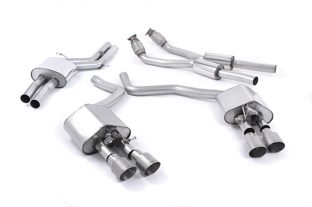 Milltek Sport Audi C7 S6/S7 Valved Resonated Catback Exhaust