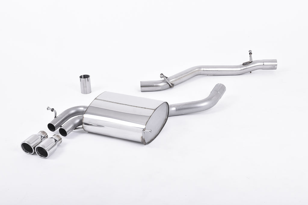 Milltek Sport Audi 8P A3 3.2L VR6 Non-Resonated Catback Exhaust