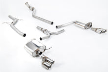 Load image into Gallery viewer, Milltek Sport Audi B8 A4 2.0T Non-Resonated Quad Outlet Catback Exhaust