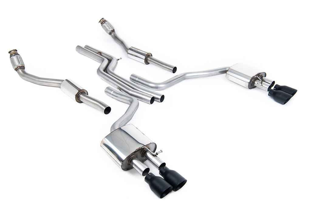 Milltek Sport Audi C7 S6/S7 Non-valved Non-Resonated Catback Exhaust