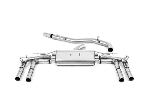 Milltek Sport Partially-Resonated Catback Exhaust - Audi 8Y S3 2.0T