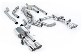 Milltek Sport Audi D5 S8 Non-Resonated Catback Exhaust