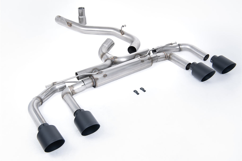 Milltek Sport Catback Exhaust System - Race, Non-Valved - VW Mk8 Golf R