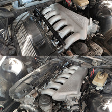 Load image into Gallery viewer, SPA Turbo TWIN SCROLL TOP MOUNT CAST TURBO MANIFOLD V-BAND WASTEGATE + CAST ALUMINUM INTAKE MANIFOLD OEM THROTTLE for BMW E36 325 328 M3 (M50/M52/M54) - PRE-SALE