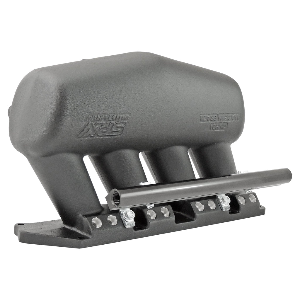 SPA Turbo Intake manifold for 8th gen Honda Civic SI (K20 engine) - 8 injectors - Without holes - Black