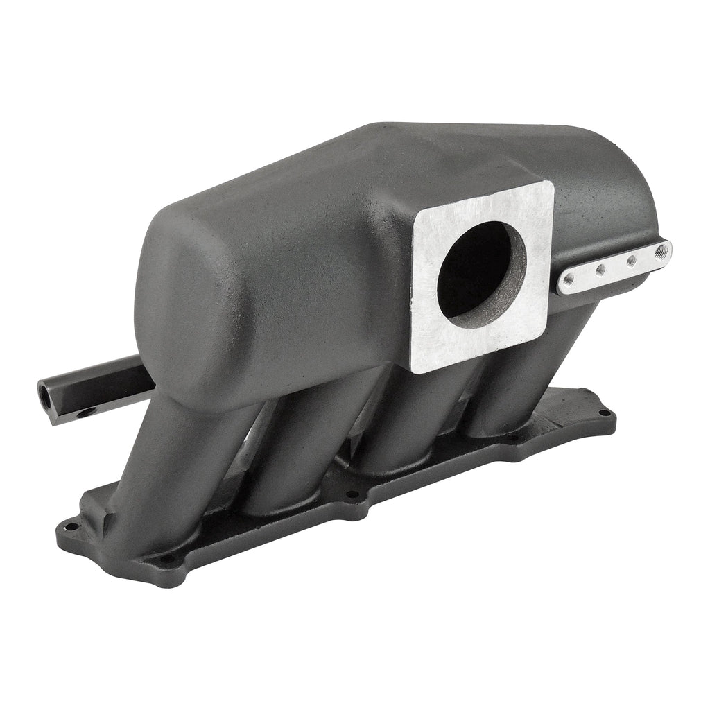 SPA Turbo Intake manifold for 8th gen Honda Civic SI (K20 engine) - 8 injectors - Without holes - Black