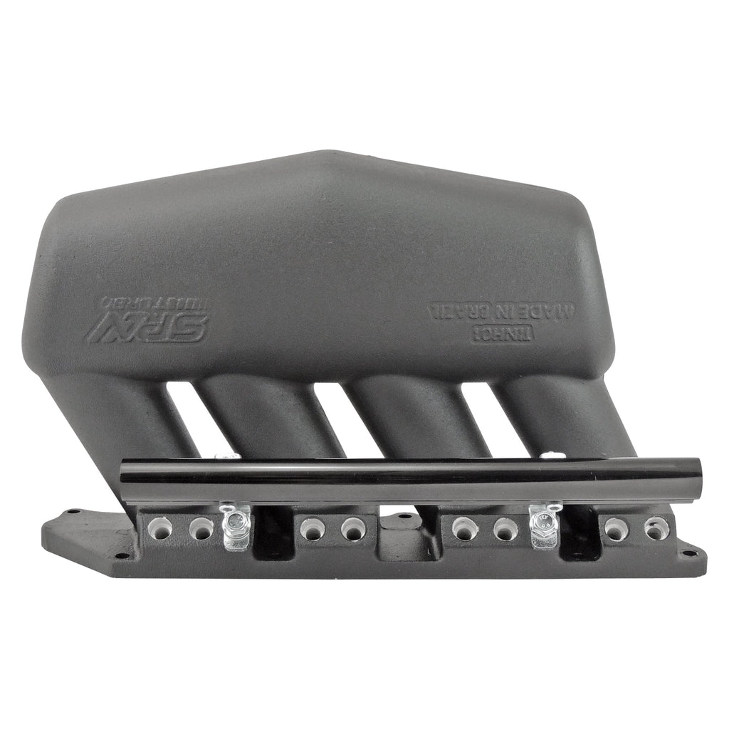 SPA Turbo Intake manifold for 8th gen Honda Civic SI (K20 engine) - 8 injectors - Mustang throttle - Black