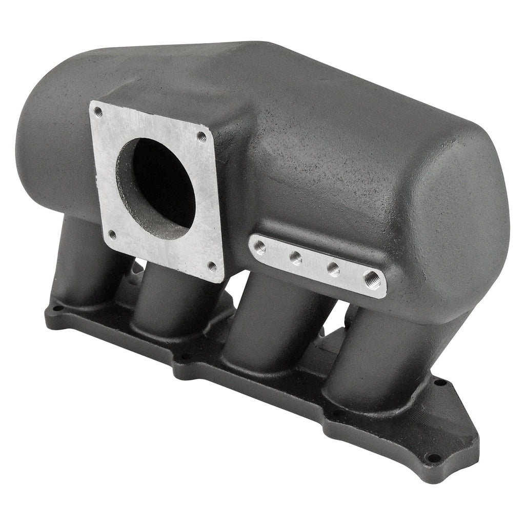 SPA Turbo Intake manifold for 8th gen Honda Civic SI (K20 engine) - 8 injectors - Mustang throttle - Black