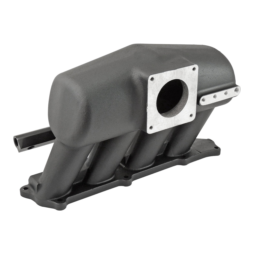 SPA Turbo Intake manifold for 8th gen Honda Civic SI (K20 engine) - 8 injectors - Mustang throttle - Black