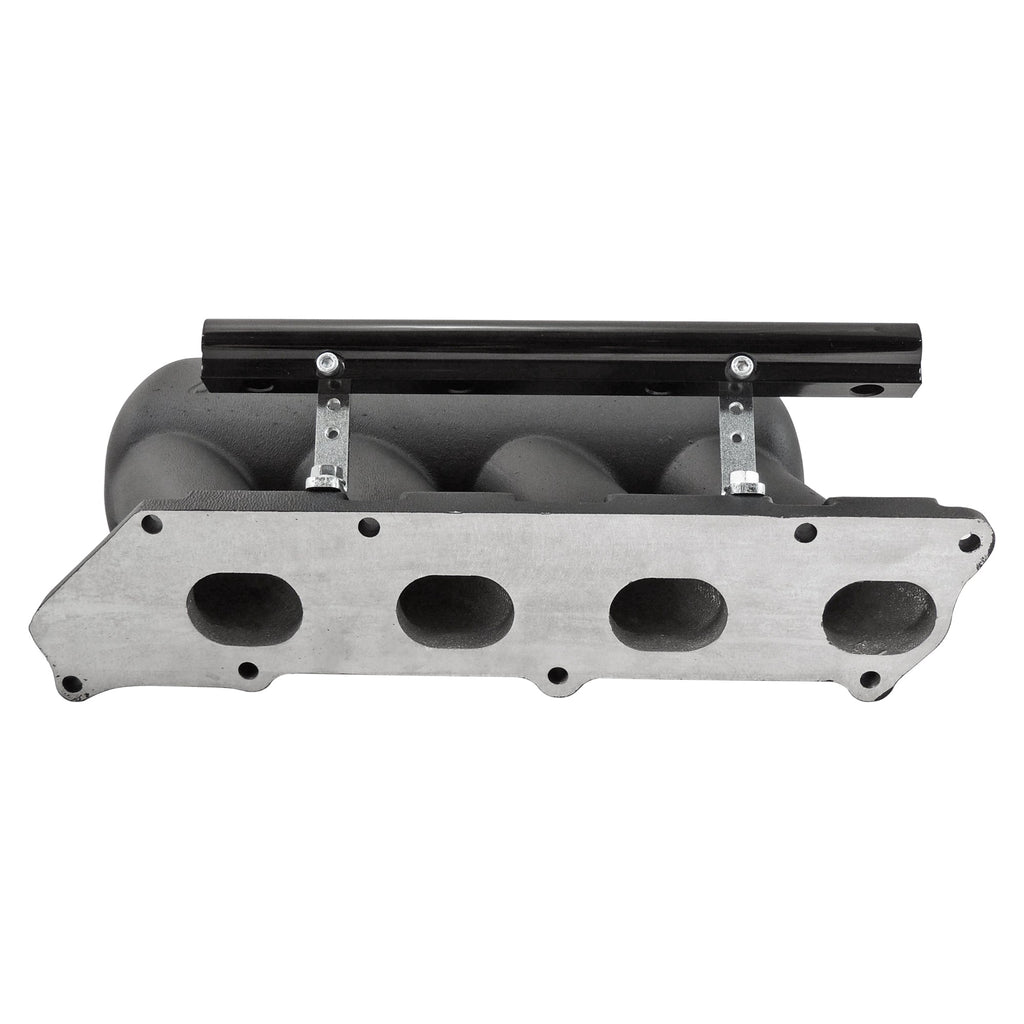 SPA Turbo Intake manifold for 8th gen Honda Civic SI (K20 engine) - 8 injectors - Mustang throttle - Black