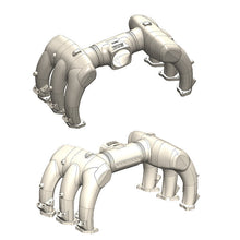 Load image into Gallery viewer, SPA Turbo Aluminum Intake Manifold and Plenum upgrade for Porsche 911 997.1 Turbo/GT2 - 6 injectors