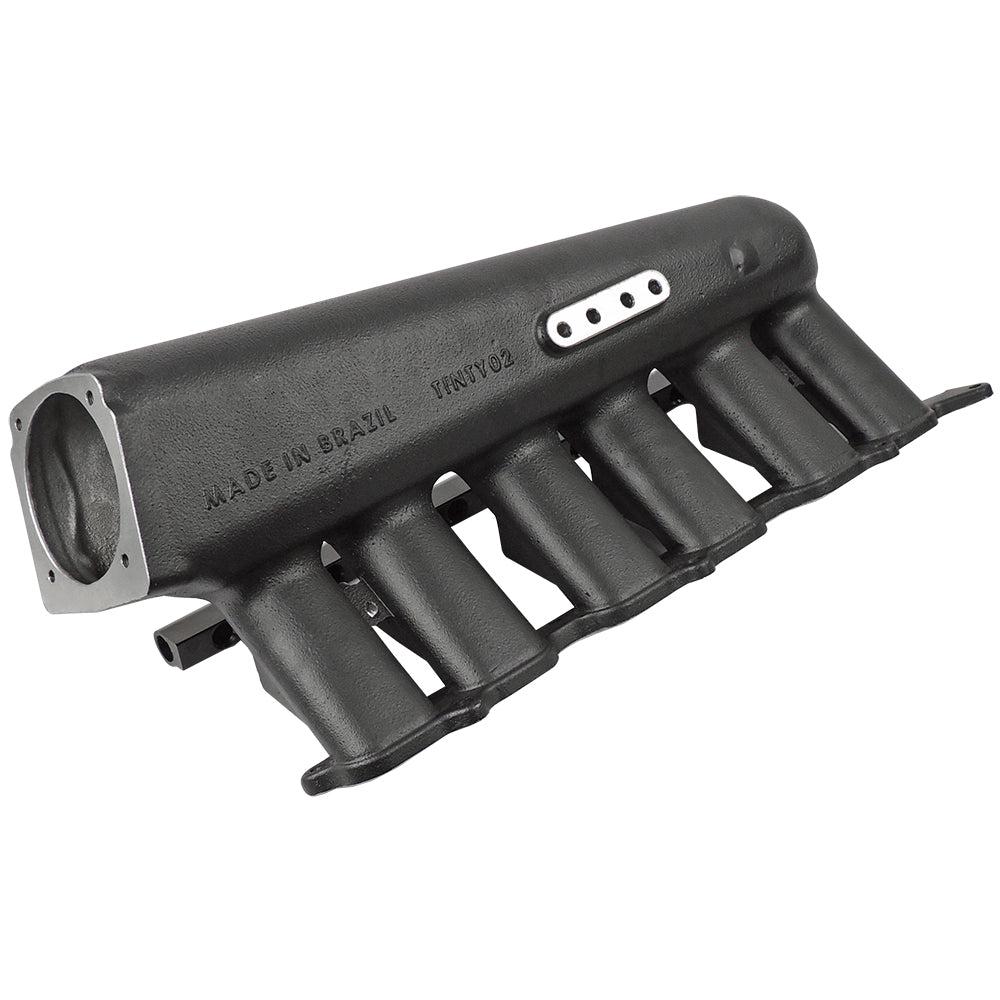 SPA Turbo Toyota / Lexus 2JZ-GTE T4 High Performance Twin Scroll Turbo Manifold + intake manifold - 12 Injectors - Black