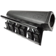 Load image into Gallery viewer, SPA Turbo Toyota / Lexus 2JZ-GTE T4 High Performance Twin Scroll Turbo Manifold + intake manifold - 12 Injectors - Black