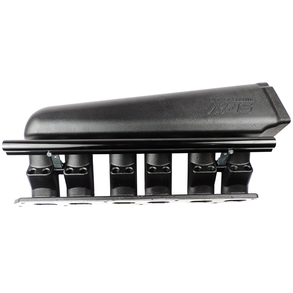 SPA Turbo 93-02 Supra 2JZ GTE intake manifold - 12 Injectors - Black