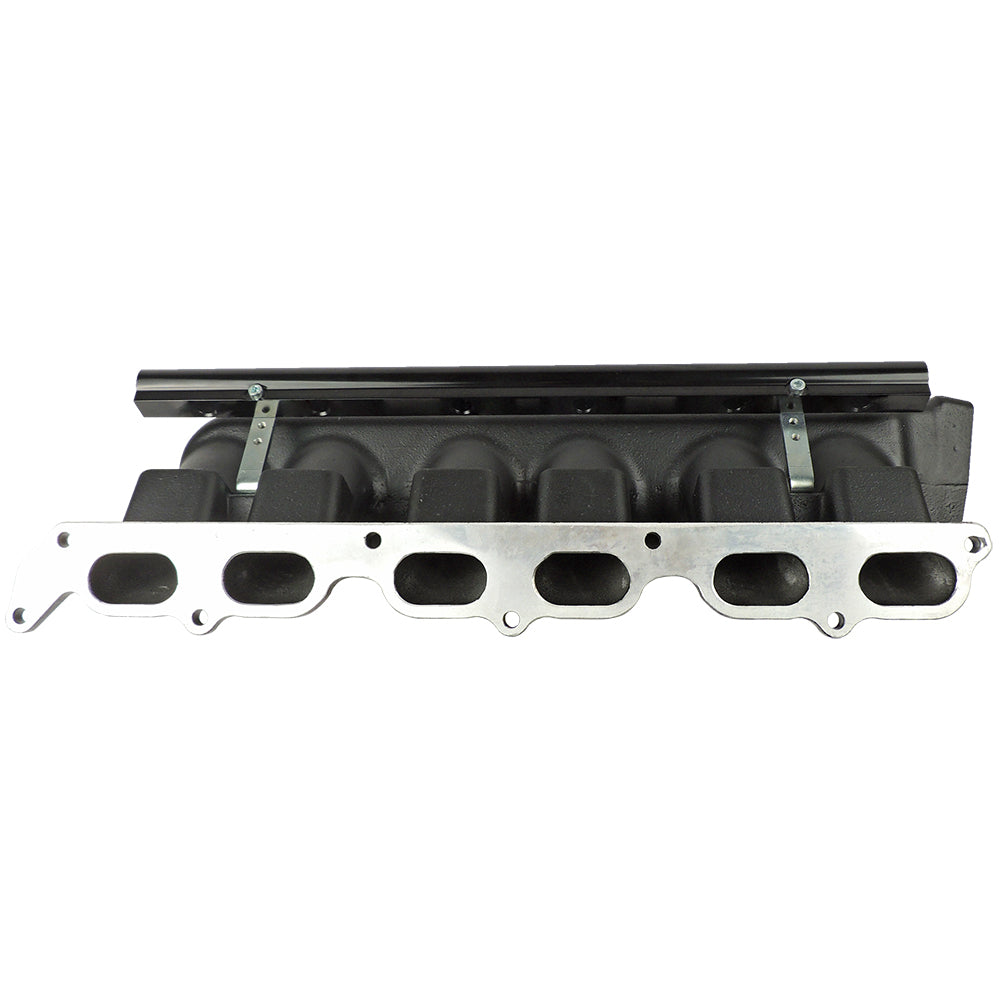 SPA Turbo 93-02 Supra 2JZ GTE intake manifold - 6 Injectors - Black