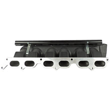Load image into Gallery viewer, SPA Turbo Toyota / Lexus 2JZ-GTE T4 High Performance Twin Scroll Turbo Manifold + intake manifold - 12 Injectors - Black