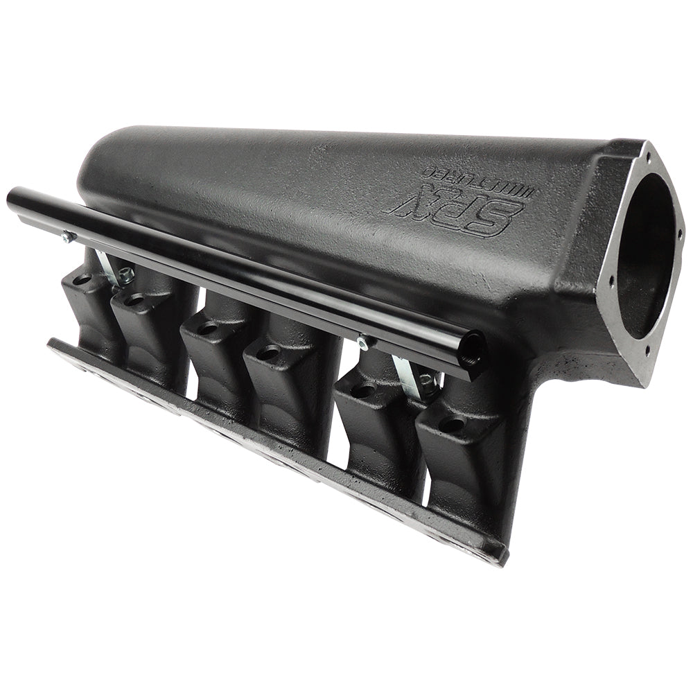 SPA Turbo 93-02 Supra 2JZ GTE intake manifold - 6 Injectors - Black