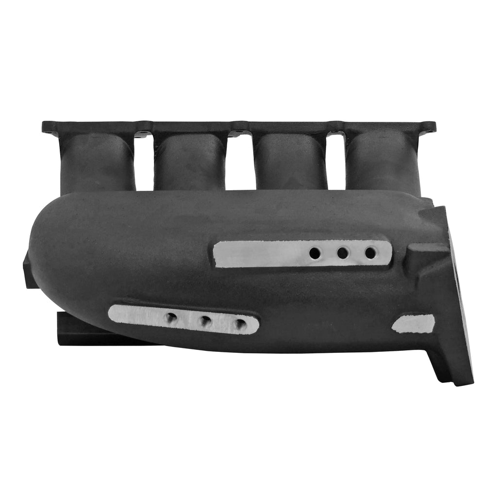 SPA Turbo Cast Aluminum Intake Manifold for transverse VW/AUDI 1.8T with 8 injectors Fuel Rail Kit (right side without throttle bolt holes) - Black