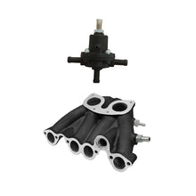 Load image into Gallery viewer, SPA Turbo VW MKI MKII GTI 1.8L 2.0L 8V SOHC SINGLE DOWNDRAFT INTAKE MANIFOLD - BLACK + 0-30 PSI Fuel pressure regulator + Bracket