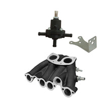 Load image into Gallery viewer, SPA Turbo VW MKI MKII GTI 1.8L 2.0L 8V SOHC SINGLE DOWNDRAFT INTAKE MANIFOLD - BLACK + 0-30 PSI Fuel pressure regulator + Bracket