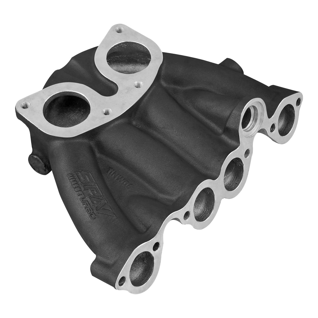 SPA Turbo VW MKI MKII GTI 1.8L 2.0L 8V SOHC SINGLE DOWNDRAFT INTAKE MANIFOLD - BLACK + 0-30 PSI Fuel pressure regulator + Bracket