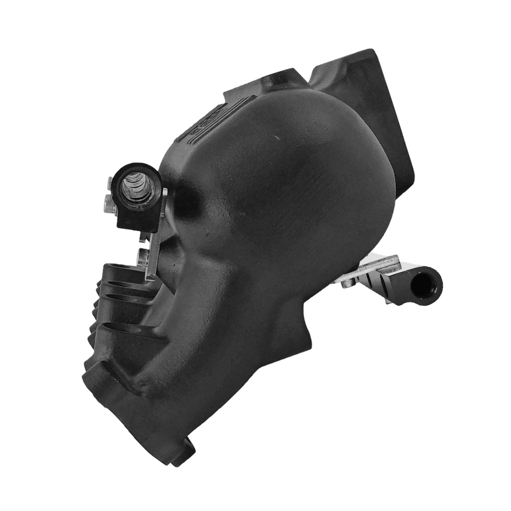 SPA Turbo INTAKE MANIFOLD VW 8V CROSS FLOW LONGITUDINAL - 8 INJECTORS - WITHOUT BOLT HOLES - BLACK