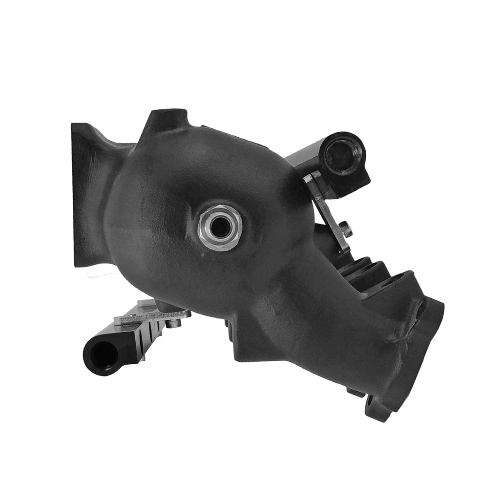 SPA Turbo INTAKE MANIFOLD VW 8V CROSS FLOW LONGITUDINAL - 8 INJECTORS - WITHOUT BOLT HOLES - BLACK