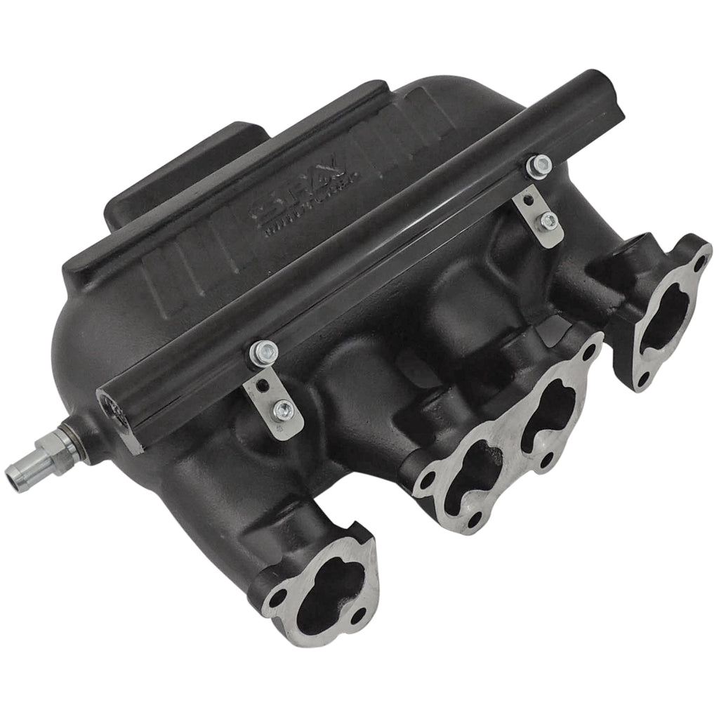 SPA Turbo INTAKE MANIFOLD VW 8V CROSS FLOW LONGITUDINAL - 4 INJECTORS - Black