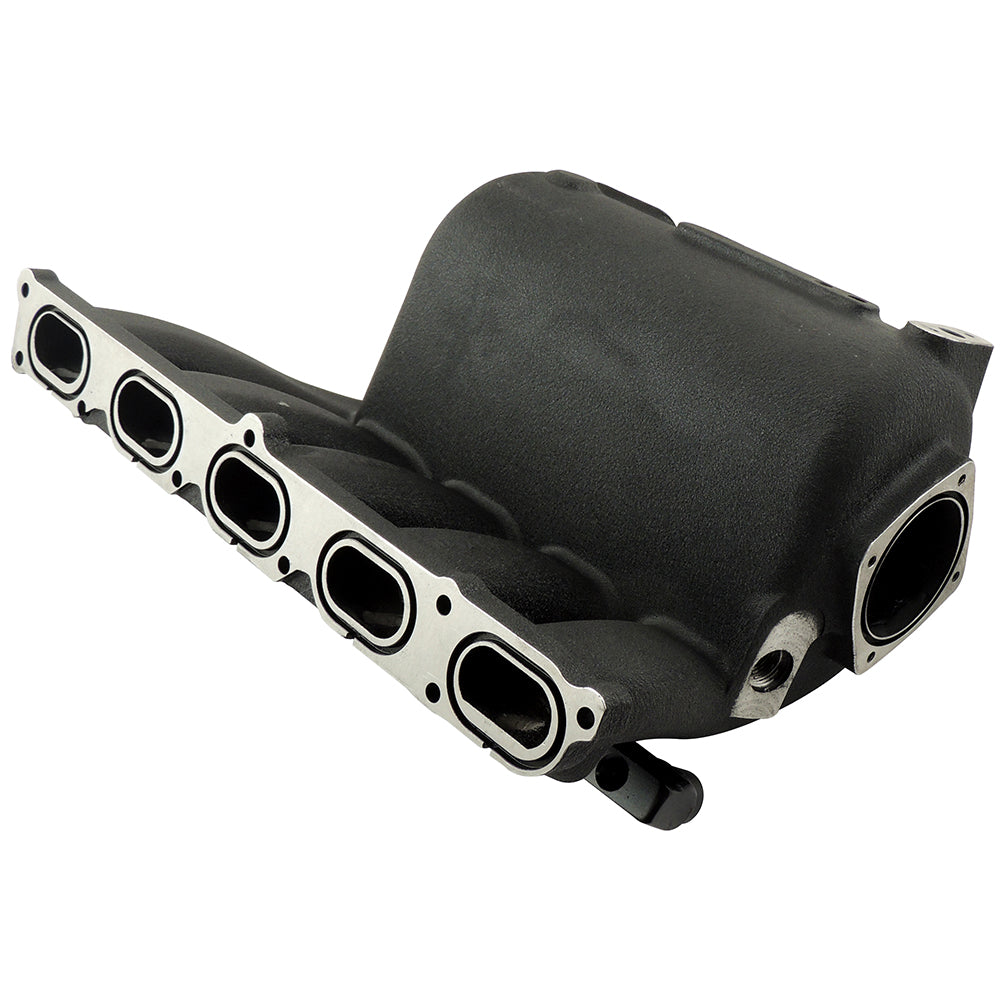 SPA Turbo VW 2.5L 5 CYLINDER 20V 07K CAST ALUMINUM INTAKE MANIFOLD - WITH FUEL RAIL - BLACK - PRE SALE