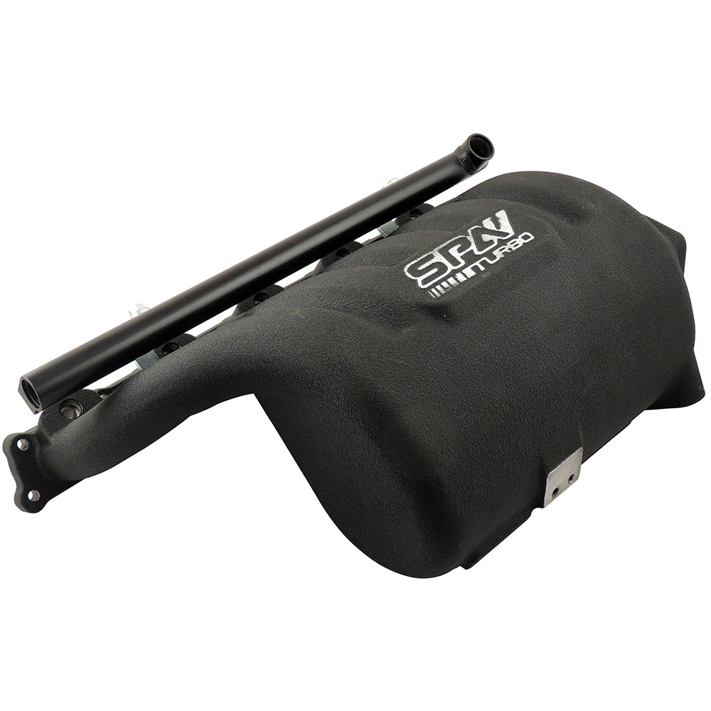 SPA Turbo VW 2.5L 5 CYLINDER 20V 07K CAST ALUMINUM INTAKE MANIFOLD - WITH FUEL RAIL - BLACK - PRE SALE
