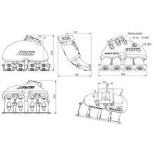 Load image into Gallery viewer, SPA Turbo Cast Aluminum Intake Manifold for longitudinal VW/AUDI 1.8T with 4 injectors Fuel Rail Kit (without throttle bolt holes) - PRE SALE