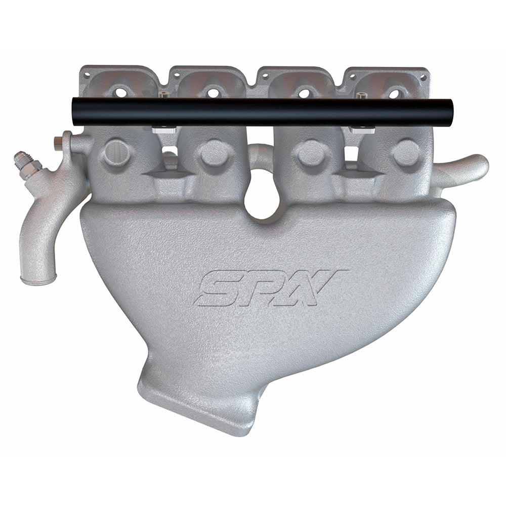 SPA Turbo Cast Aluminum Intake Manifold for longitudinal VW/AUDI 1.8T with 4 injectors Fuel Rail Kit (without throttle bolt holes) - PRE SALE