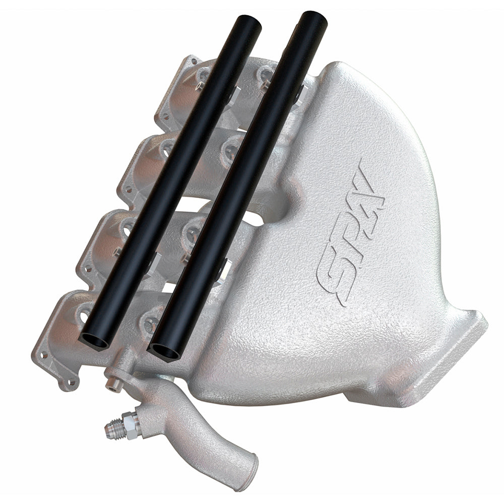 SPA Turbo Cast Aluminum Intake Manifold for longitudinal VW/AUDI 1.8T with 8 injectors Fuel Rail Kit (without throttle bolt holes) - PRE SALE