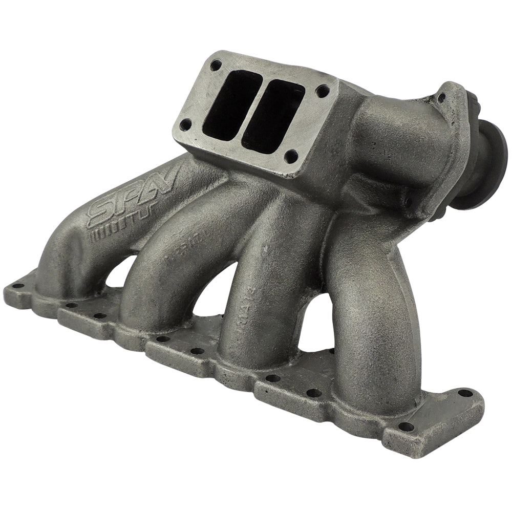 SPA Turbo VW B5 T3 top mount turbo twin scroll manifold wastegate V-Band