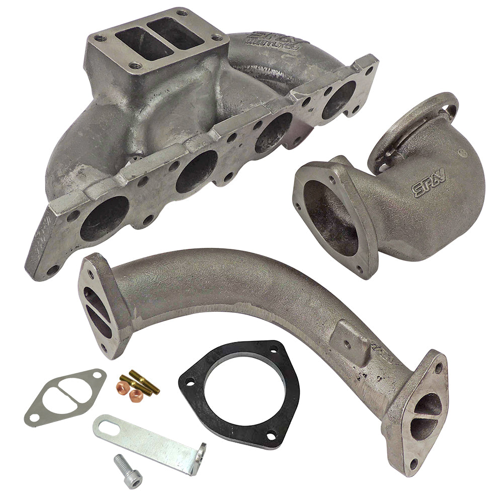 SPA Turbo VW MKIV GTI T3 Twin Scroll Top Mount Turbo Manifold - TMA16 EVOLUTION