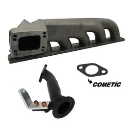SPA Turbo BMW E36 M3 S50 TU M5X Turbo Exhaust Manifold + Wastegate mount WG V-band mount + COMETIC WASTEGATE FLANGE GASKET